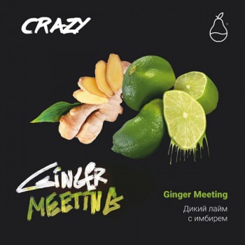 Табак для кальяна MattPear Crazy Mix Ginger Meeting (МэтПир Крейзи Микс Имбирная Встреча) 30г - фото 1